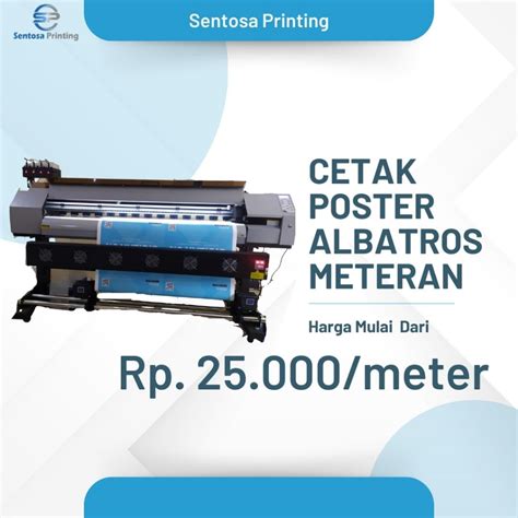 Jual Cetak Poster Albatros Hari Jadi Shopee Indonesia