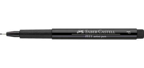 Faber Castell Tuschestift Schwarz Pitt Artist Pen F Fineliner