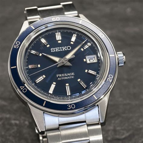 Seiko Presage Style S Series Srpg J Automatic Blue Dial Stainless