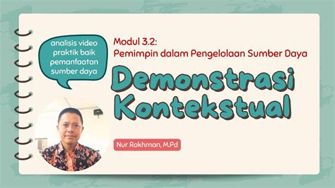 Demonstrasi Kontekstual Modul 3 2 YouTube