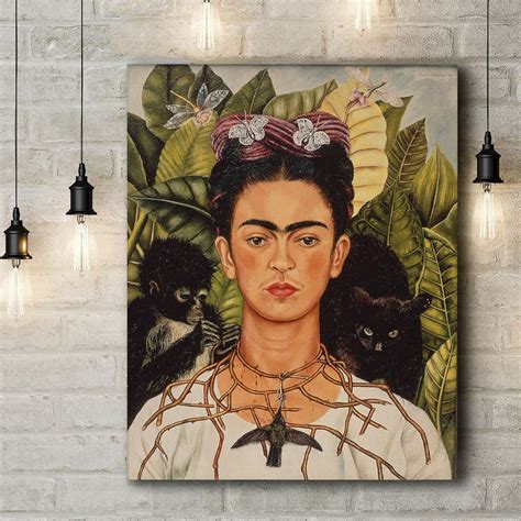 Frida Kahlo Pinturas En Lienzo Canvas Bastidor Calidad Museo 699 00