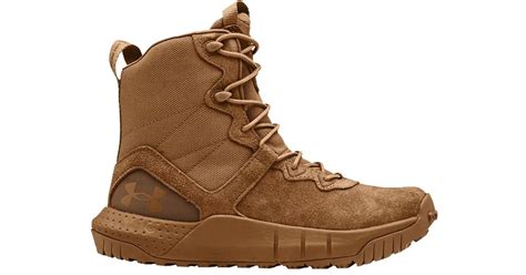 Under Armour Micro G Valsetz Tactical Boot Coyote In Brown Lyst