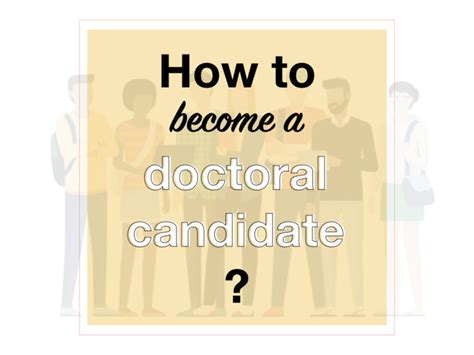 How To Become A Doctoral Candidate 12 Recommendations Thephdhub