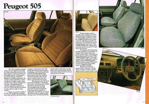 1985 Peugeot Talbot Gama Para UK 85 Brochure English