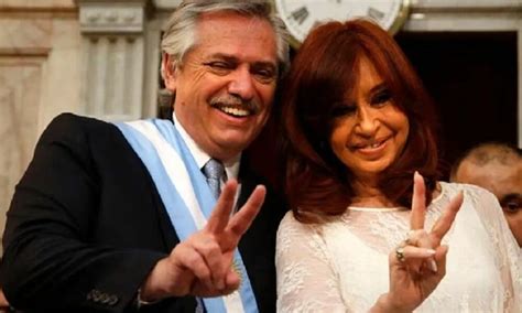 Cristina Kirchner Y Alberto Fernández Celebraron El Triunfo De