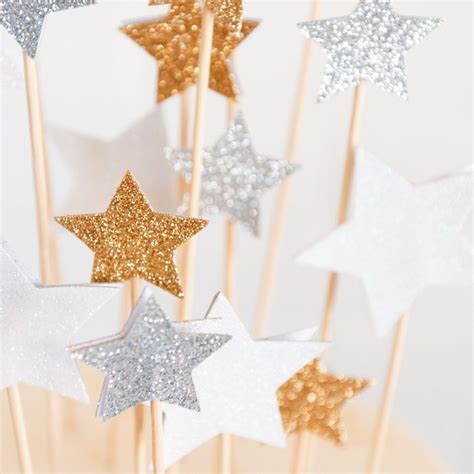 Diy Star Cake Toppers Rachel Hollis