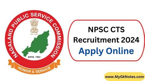 NPSC CTS Recruitment 2024 145 Vacancies Eligibility Apply Online