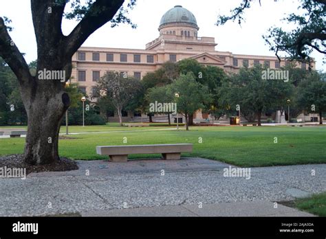 Academic Building At The Campus Of Texas Aandm University College