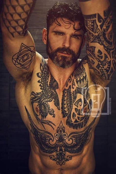 Stuart | Inked men, Beard tattoo, Stuart reardon