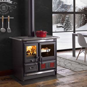 Cuisinière à bois SUPREMA La Nordica Extraflame en fonte