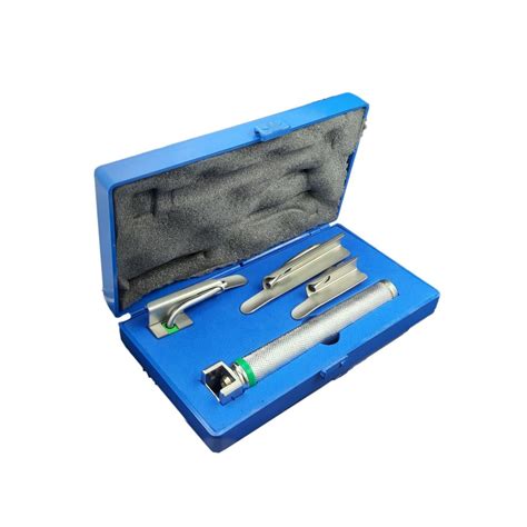 Otica Pediatric Fiber Optic Laryngoscope Miller Type Set Blade Size