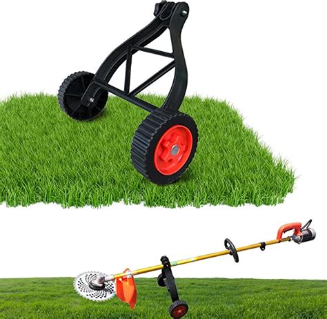 Support Wheels For Weed Trimmer Walk Behind Brush Cutter