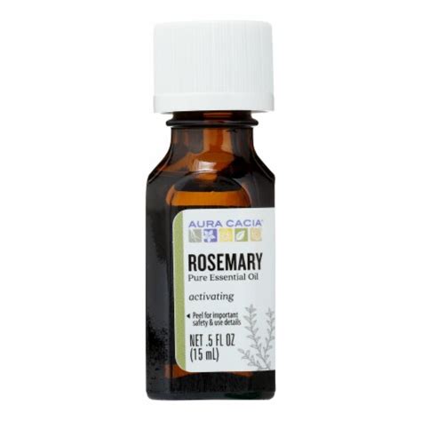 Aura Cacia Pure Essential Oil Rosemary Fl Oz Pack Of Case