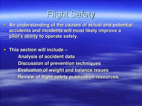 PPT - Flight Safety PowerPoint Presentation, free download - ID:2945681