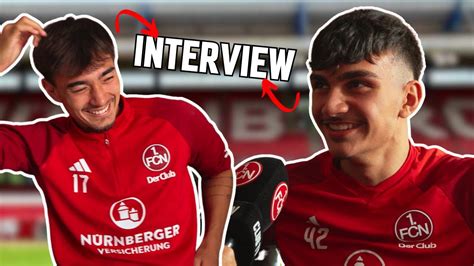 CAN UZUN JENS CASTROP Interviewen Sich Nach Dem Sieg Gegen Hertha