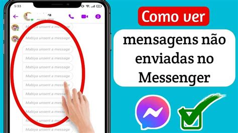 Como Ler Mensagem Exclu Da No Messenger Veja Mensagens N O Enviadas