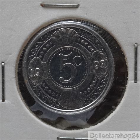 Coin 5 Cent Nederlandse Antillen 1993 Unc P5297