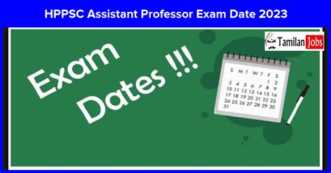 Hppsc Assistant Professor Exam Date 2023 Released