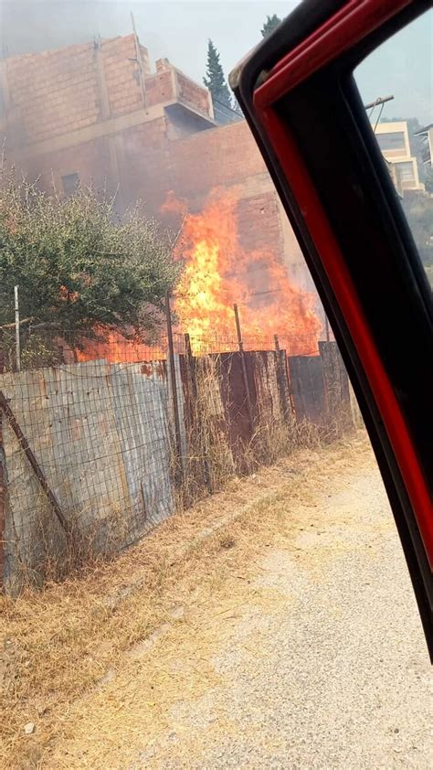 Emergenza Incendi A Mosorrofa Le Foto