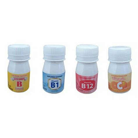 Jual Vitamin C B B Complex B D Merk Pim Pharmaceutical Isi