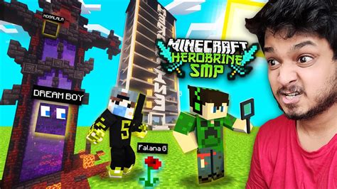 Minecraft Prop Hunt On Herobrine Smp Map Ft Himlands Gang Funny Hide