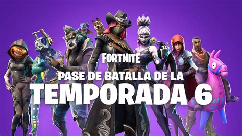 Pase De Batalla De La Temporada 6 De Fortnite ¡ahora Con Mascotas Youtube