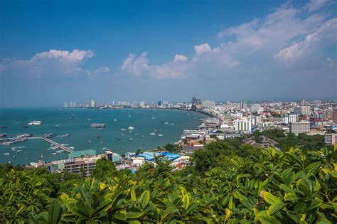 Панорама Паттайи | Pattaya city, Pattaya, City