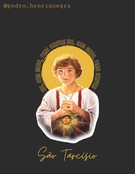 Card St Tarcisius Front Artofit