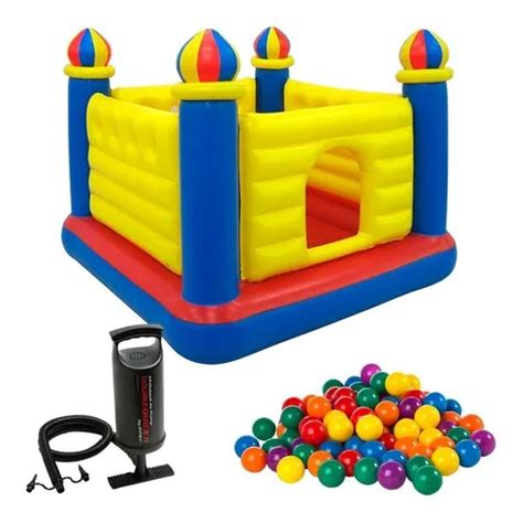 Brincolin Castillo Inflable Intex Bomba Electrica 50 Pelotas Envío gratis