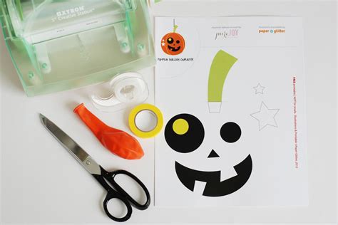 Diy How To Make Cute Halloween Pumpkin Balloons Catch My Party