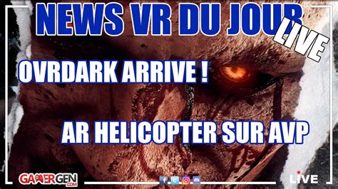 News Vr Du Jour Ovrdark Arrive Ar Helicopter Sur Apple Vision Pro