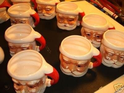 VINTAGE~SANTA PUNCH BOWL SET | #33136857