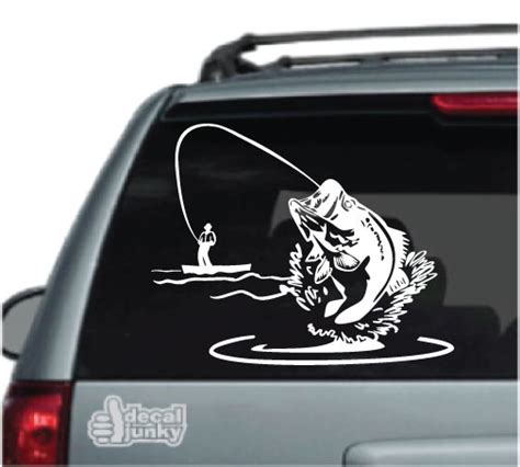 Fishing Car Decals Stickers Decal Junky