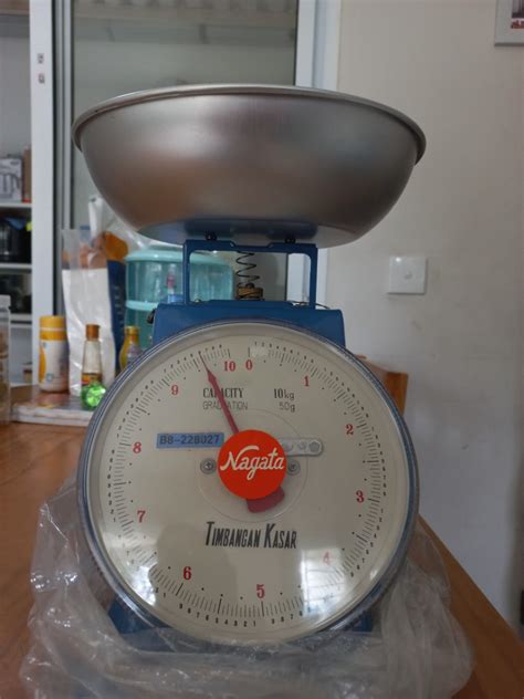 Timbangan Analog Nagata Original 10kg Kondisi Baru On Carousell