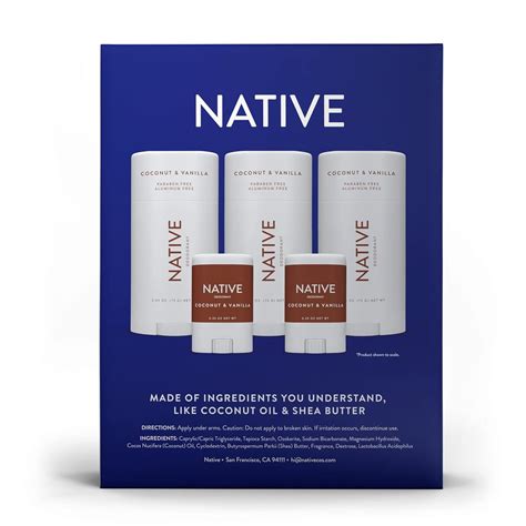 Buy Native Deodorant | Natural Deodorant for Women and Men, Seasonal ...