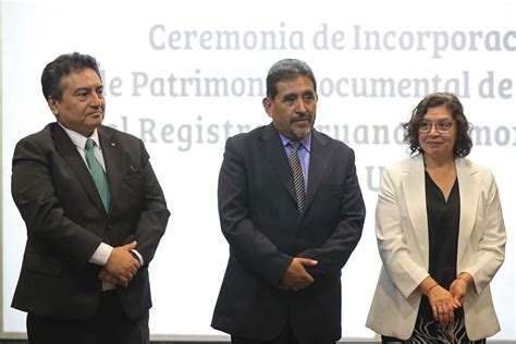 BNP Incorpora Patrimonio Documental Al Registro Peruano Memoria Del