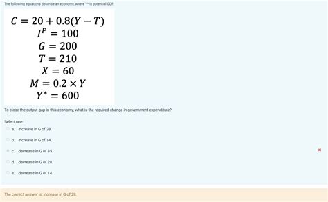 Solved The Following Equations Describe An Economy Where Y Chegg