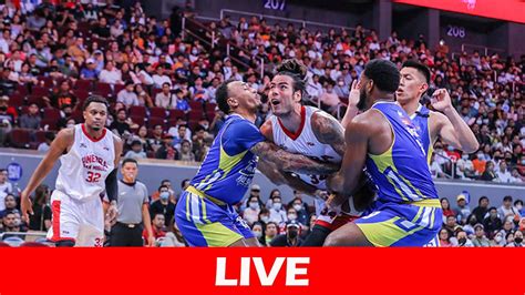 Pba Live Game Barangay Ginebra Vs Magnolia Hotshots Youtube