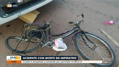 Jmtv Edi O Ciclista Atropelado E Arrastado Por Caminh O Na Br