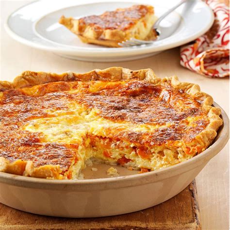 Tomato Quiche Recipe How To Make It Taste Of Home