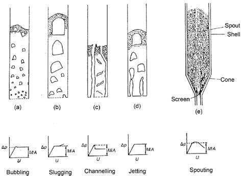 Types of fluidization. | Download Scientific Diagram