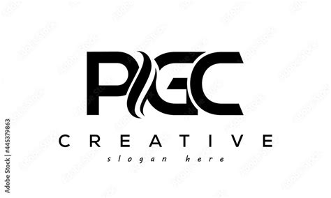 Letter PGC creative logo design vector Stock Vector | Adobe Stock