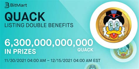 Bitmart Exchange On Twitter Richquack Quack Richquack Listed On