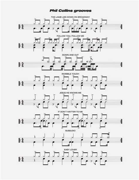 Drum Sheet Music Drum Lessons Learn Drums