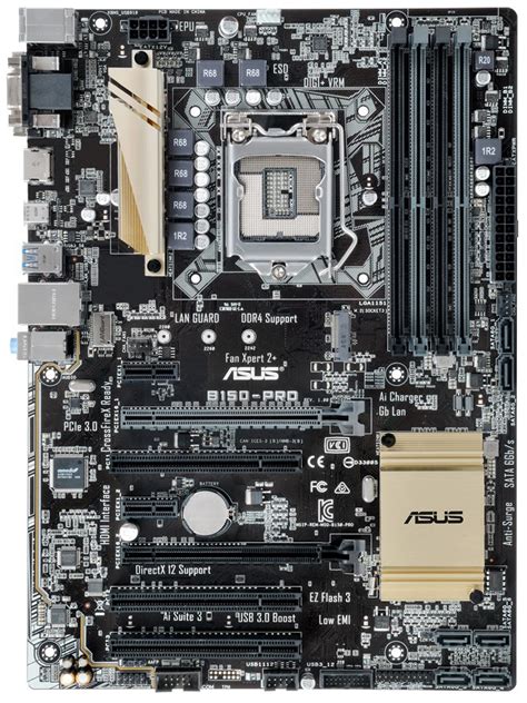 Asus B150 Pro Motherboard Specifications On Motherboarddb