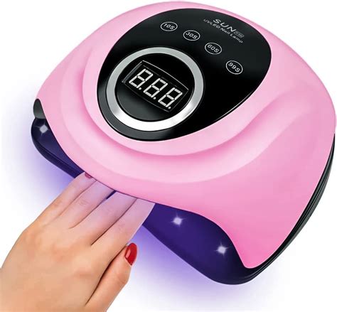 Amazon Aiscrofa W Uv Gel Nail Lamp Led Nail Dryer For Gel