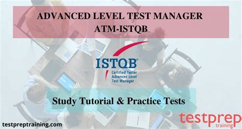 Atm Istqb Advanced Level Test Manager Testprep Training Tutorials