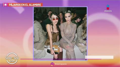 Danna Paola Posa Junto A Kim Kardashian Y Sarah Jessica Parker En La