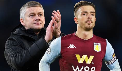 Aston Villa Boss Sends Manchester United Message About Grealish Move