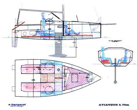 Aviateur 5.7M Full Plans - Duckworks Boat Builders Supply | Sailboat ...